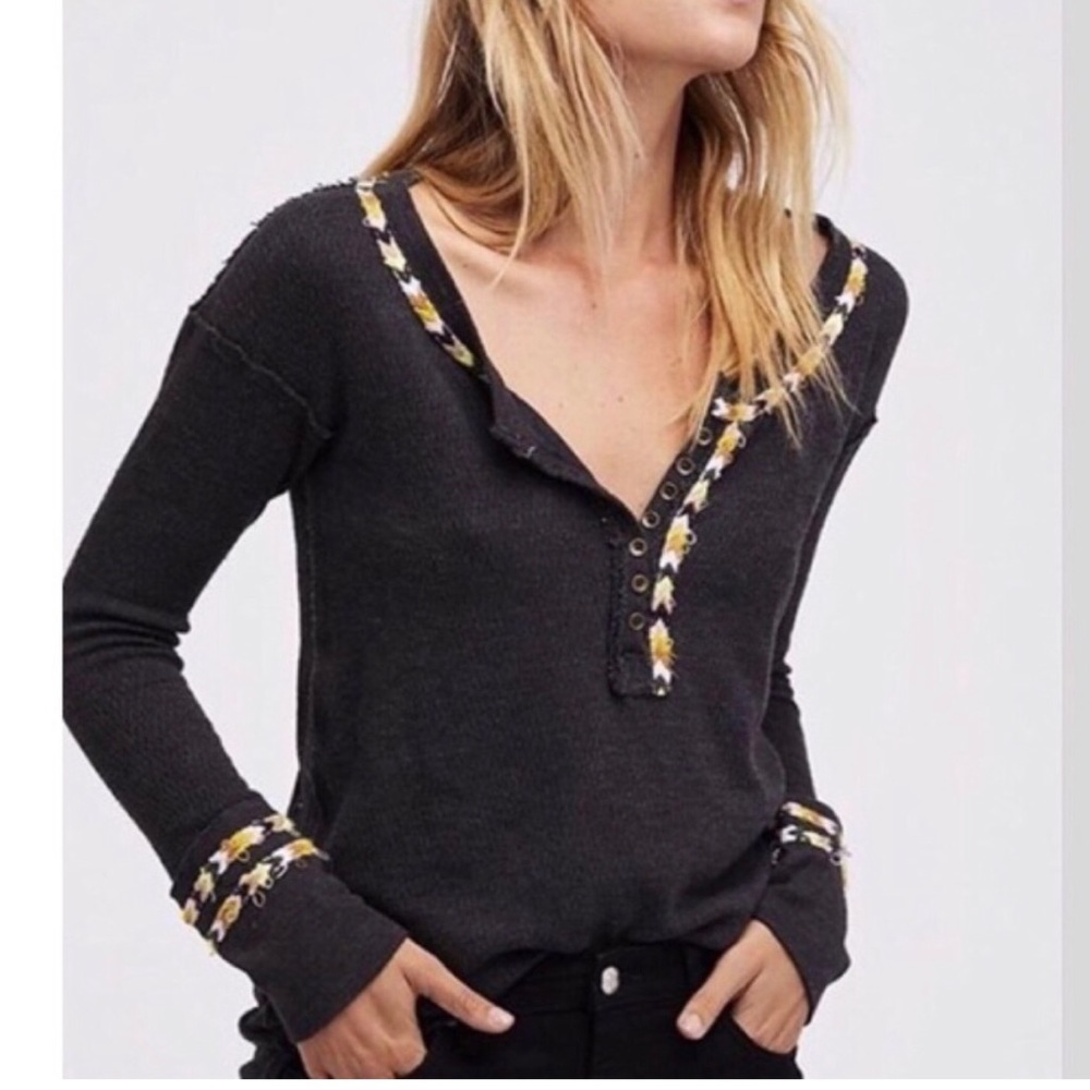 Free People long sleeved shirt